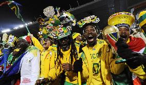 Supporters in World Cup matches