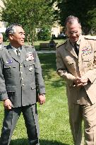 Chiefs of Japan, U.S. forces meet