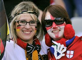 Germany vs England in 2nd round World Cup match