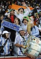 Argentina beat Mexico 3-1 to face Germany in quarters