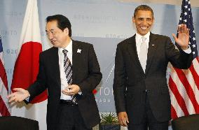 Kan, Obama meet in Canada