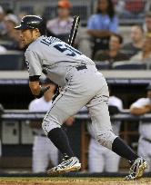 Mariners' Ichiro 1-for-5 against Yankees