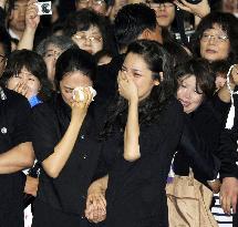 Park Yong Ha funeral