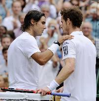 Nadal advances to Wimbledon final