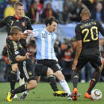 Argentina vs Germany at World Cup q'final