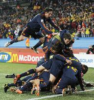 Spain beat Paraguay