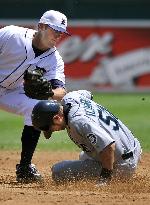 Seattle Mariners' Ichiro 1-for-5 against Detroit Tigers