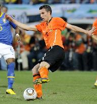 Netherlands striker Van Persie