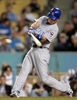 Chicago Cubs' Fukudome 1-for-5 against L.A. Dodgers