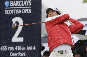 Japan's Ishikawa plays at Scottish Open