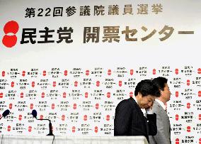 Japan's ruling camp set to lose upper house majority