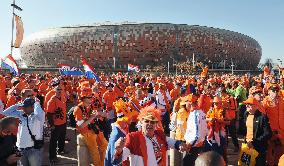 Netherlands vs Spain in World Cup final