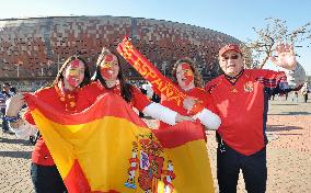 Netherlands vs Spain in World Cup final