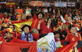 Netherlands vs Spain in World Cup final