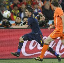 Spain beat Netherlands to win World Cup