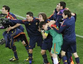 Spain beats Netherlands to win World Cup