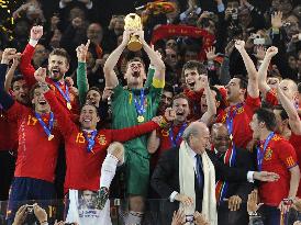 Spain beats Netherlands to win World Cup