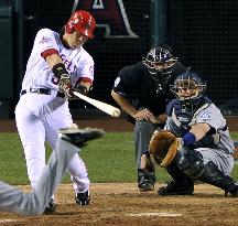 L.A. Angels Matsui 1-for-4 against Seattle Mariners