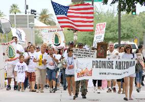 Arizona immigration law demonstrations