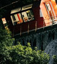 Derailment on Swiss Glacier Express