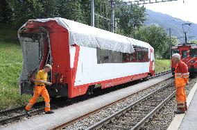 Derailment of Swiss Glacier Express