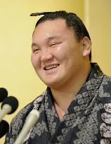 Hakuho 'relieved' after winning Nagoya Tourney