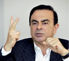 Nissan's Ghosn speaks about electric car strategy
