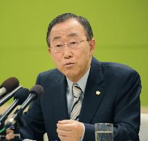 U.N. chief before Hiroshima, Nagasaki visit