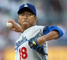 Dodgers' Kuroda starts