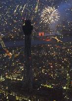 Sumida River fireworks