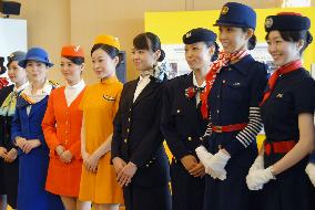 JAL uniform fashion show