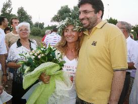 Greek woman runs 540-km memorial marathon