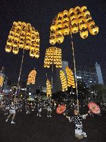 Lantern festival in Akita