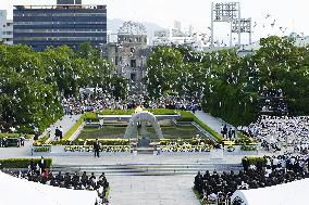 Hiroshima A-bomb anniversary