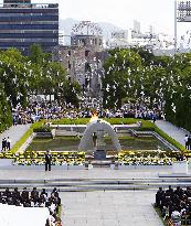 Hiroshima A-bomb anniversary