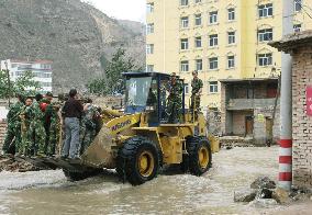 Deadly landslides in northwestern China