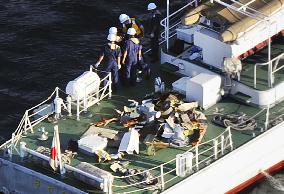 Japan Coast Guard helicopter crash off Kagawa