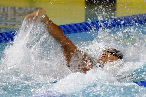 Koga wins 50-meter backstroke at Pan Pacs