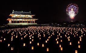 Candle festival in Nara