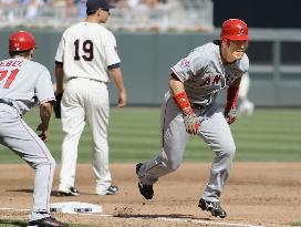 Angels' Matsui in victory over Twins