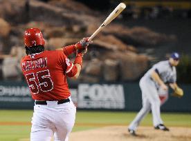 Matsui singles against Rays