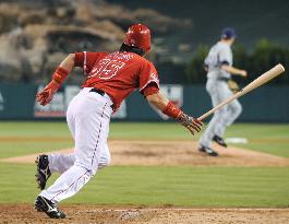 Matsui singles against Rays