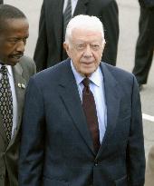Ex-U.S. President Carter in Pyongyang