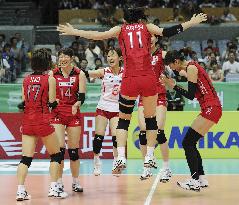 Japan defeats Brazil in World Grand Prix volleyball