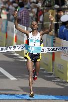 Kenya's Njui wins Hokkaido marathon