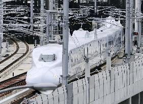 New Kyushu shinkansen bullet train