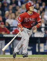 Angels' Matsui homers against Mariners