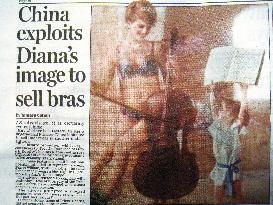 British paper criticizes Chinese ad for exploiting Diana