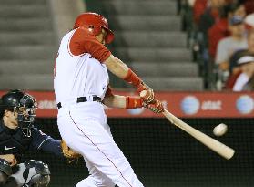 Matsui 1-for-3 against Indians