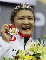Icho wins women's 63-kg world title